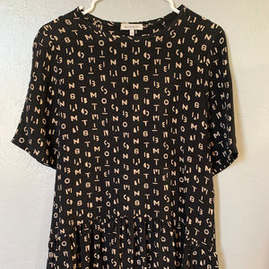 Bonmot Silk Peplum Blouse